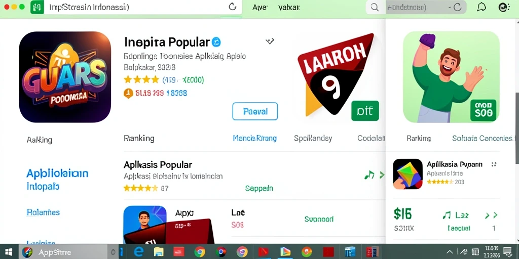 Tampilan antarmuka yang intuitif dan menarik.