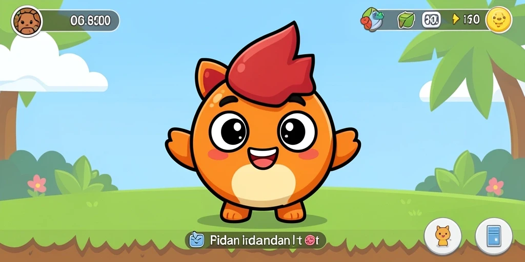 Tampilan beranda yang menarik dan informatif.