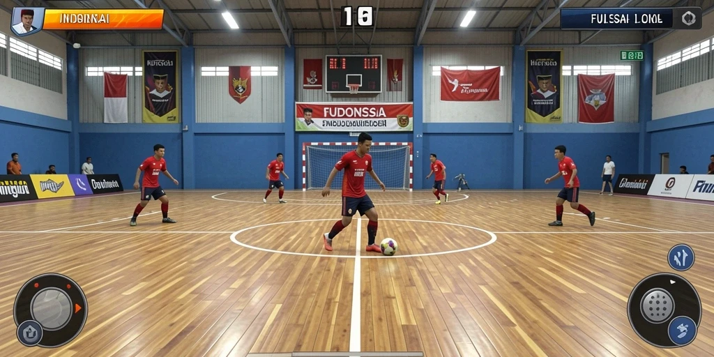 Tampilan antarmuka yang modern dan mudah digunakan.