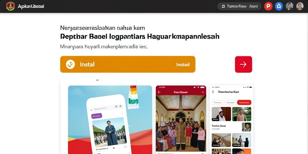 Tampilan antarmuka yang ramah pengguna.