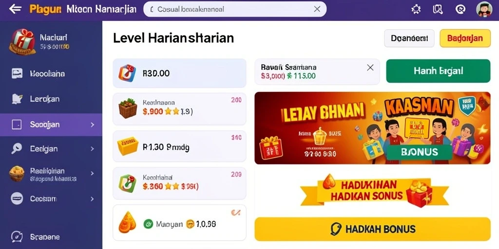 Tampilan antarmuka SIDAKTOTO yang modern dan user-friendly.