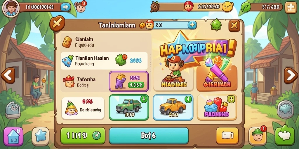 Tampilan antarmuka yang menarik dan mudah digunakan.