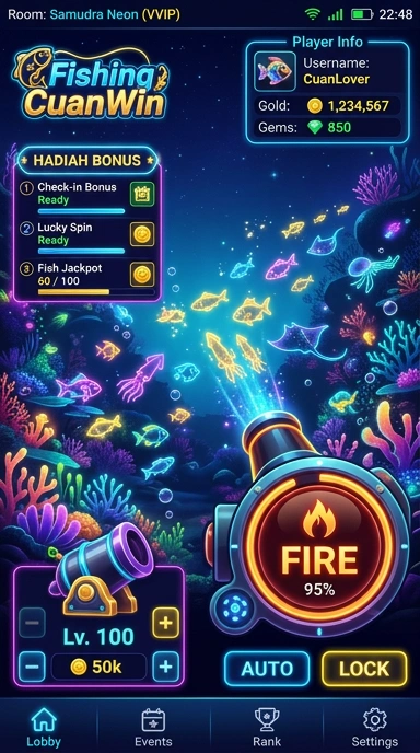 Galeri pratinjau visual cuanwin build APK resmi terbaru